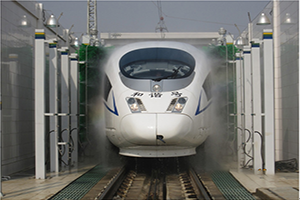 CRH(China Railway High-speed) garbiketa-makinentzako lehortzeko aire-labana diseinatzeko eta simulatzeko analisia